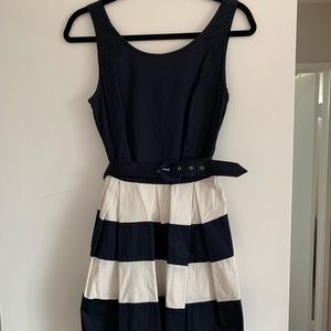 Banana Republic - Sleeveless Striped Dress